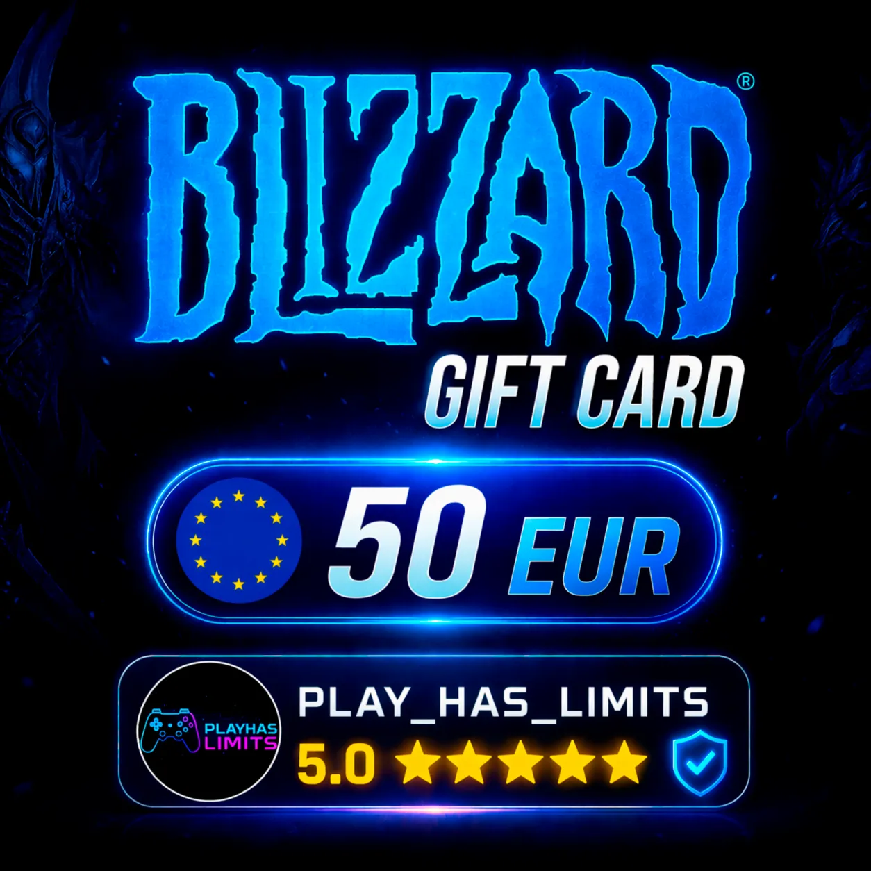 💳 BLIZZARD GIFT CARD 50 EURO | Европа