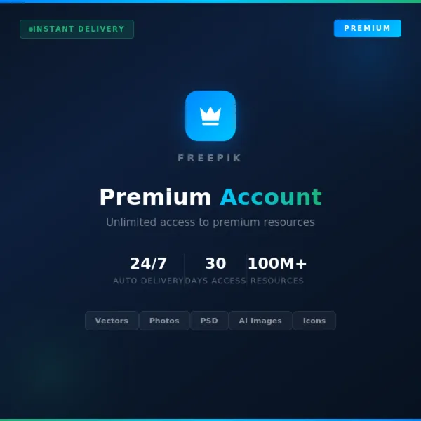 (Magnific) FREEPIK PREMIUM 1 МЕСЯЦ АВТОВЫДАЧА 24/7 - irongamers.ru