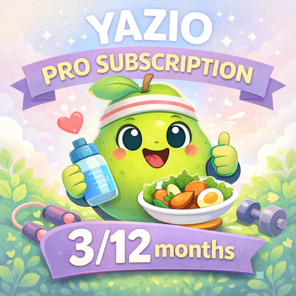 🫀 🫀 Подписка Yazio Pro на ваш аккаунт | 3/12 месяцев | Быстрая активация