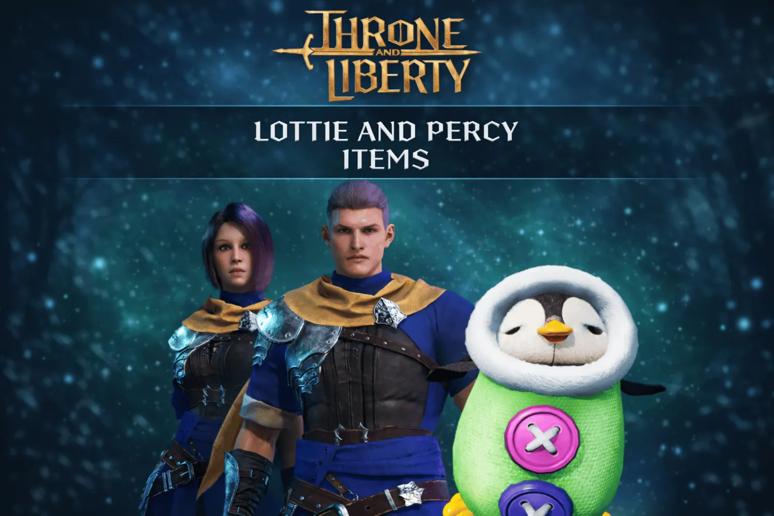 THRONE AND LIBERTY - Lottie and Percy items | XBOX | DLC-пакет