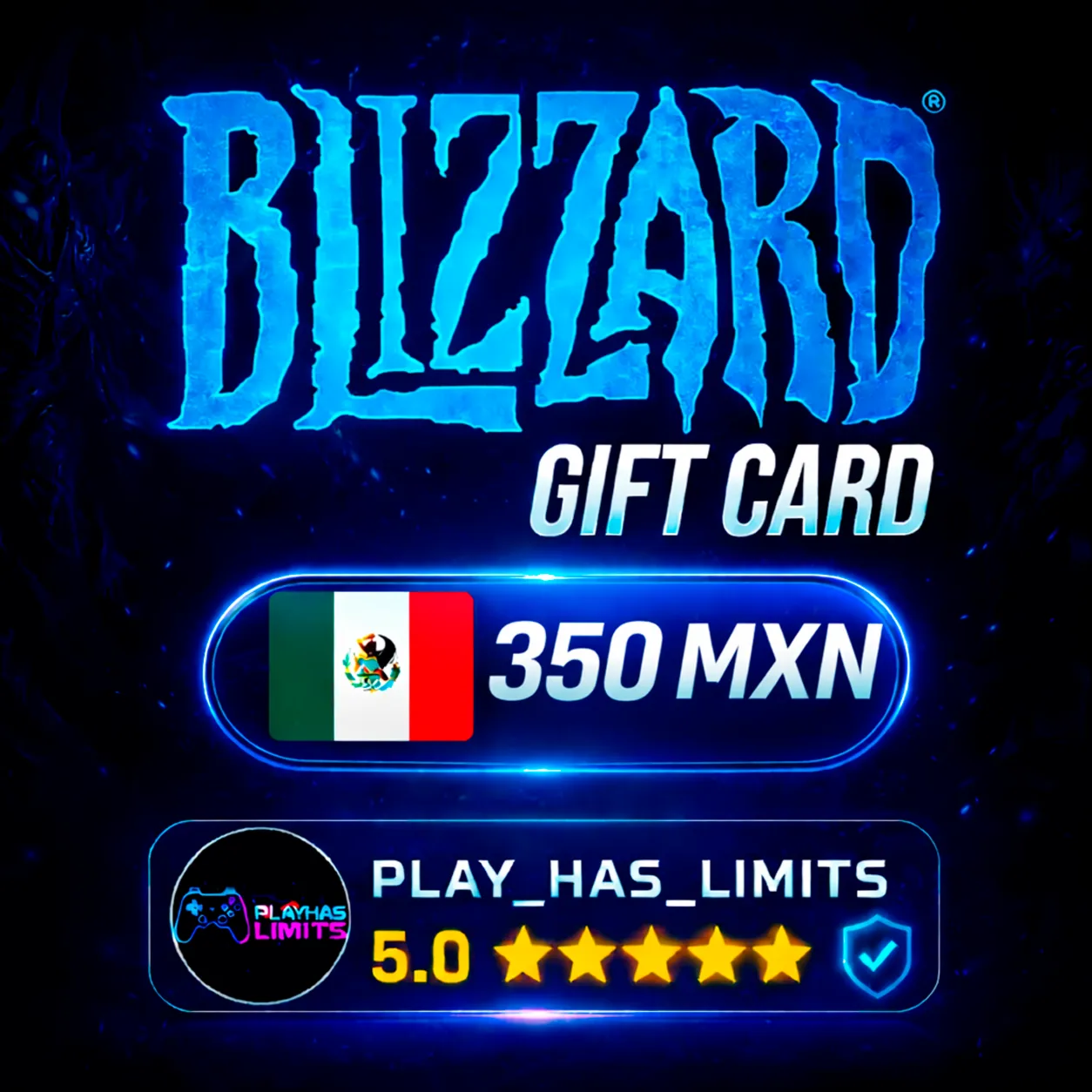 💳 BLIZZARD GIFT CARD 350 MXN | Мексика