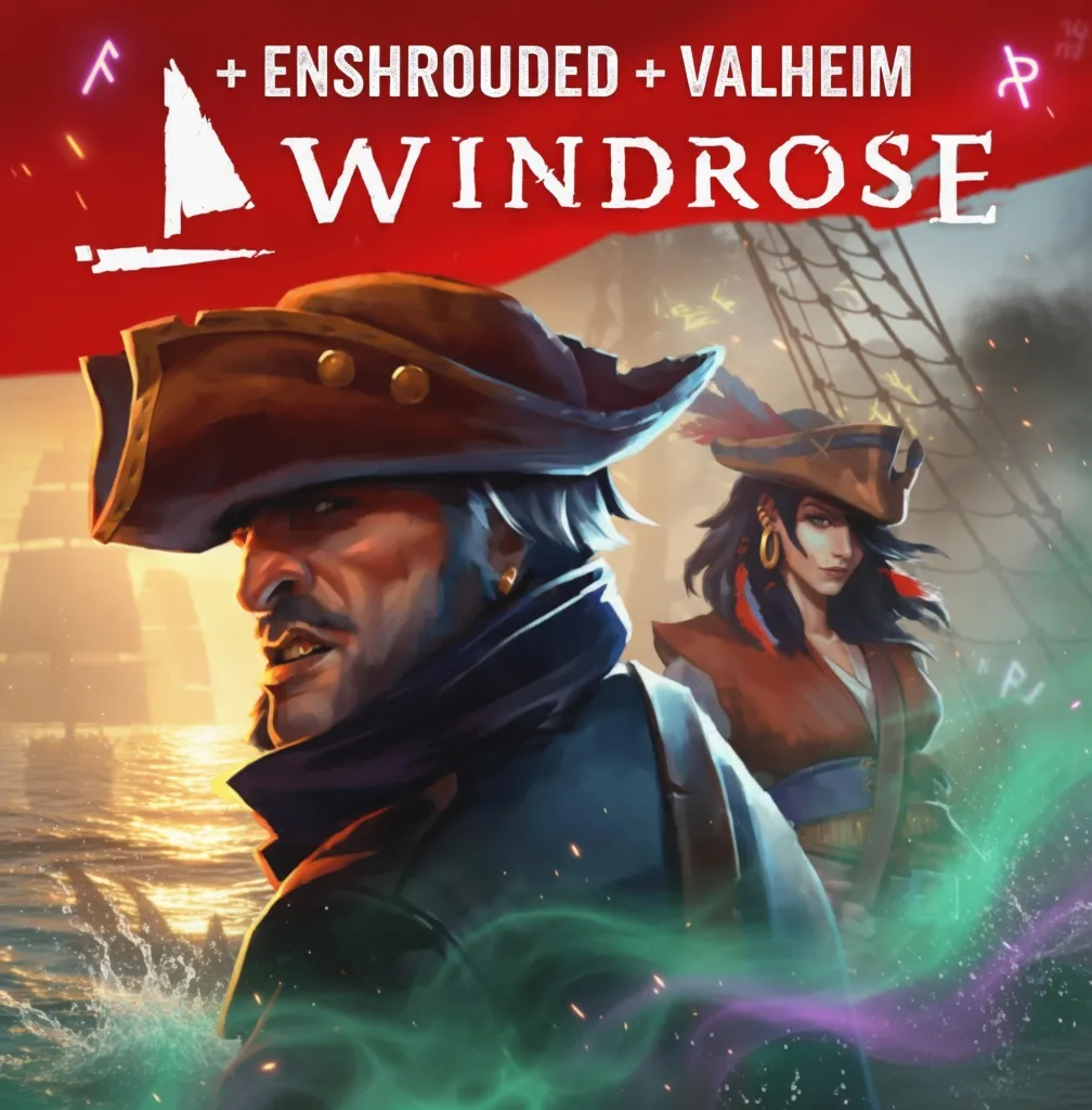 Windrose + Enshrouded + Valheim / STEAM АККАУНТ