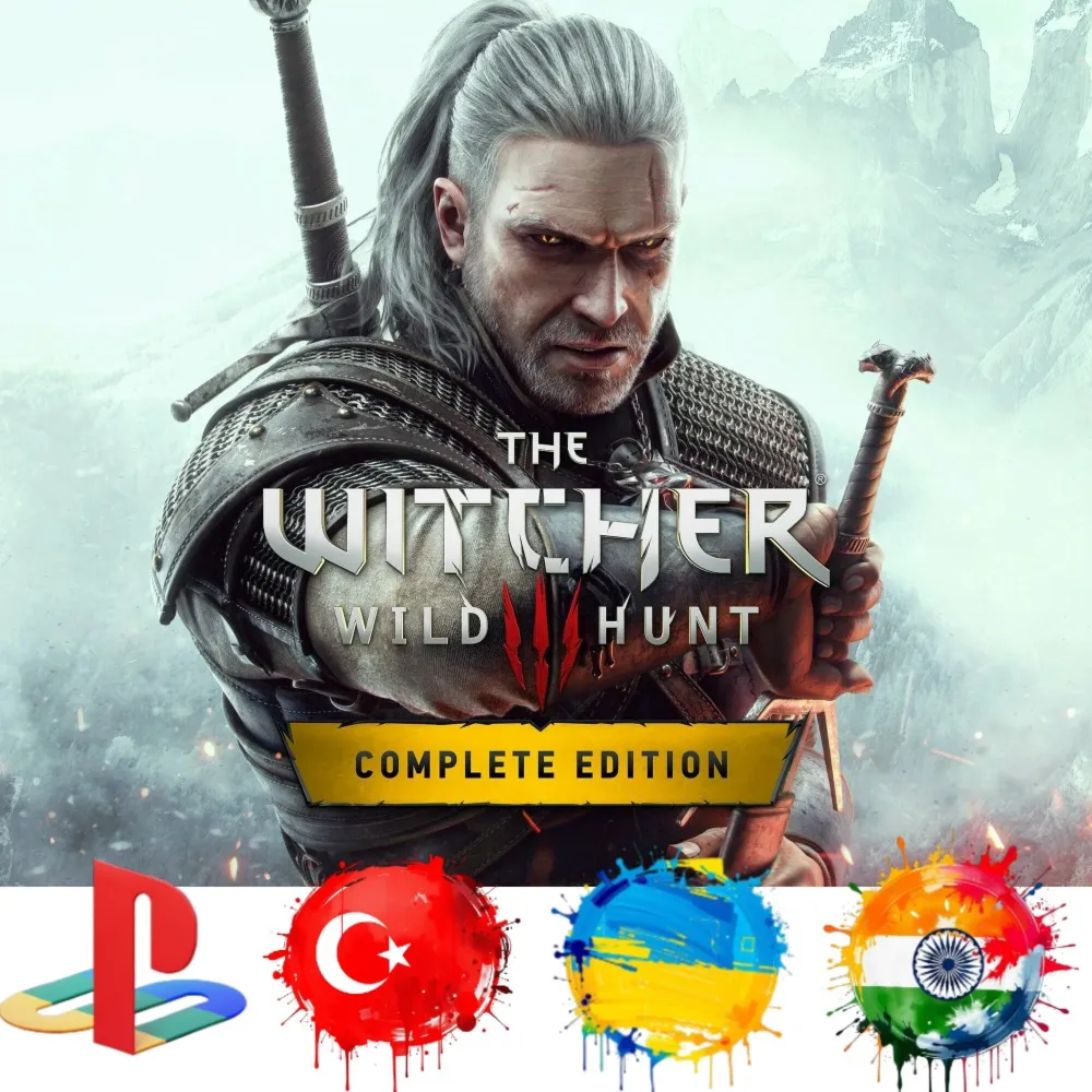 The Witcher 3 Wild Hunt Complete PS4/PS5/Турция/Украина/Индия/PS