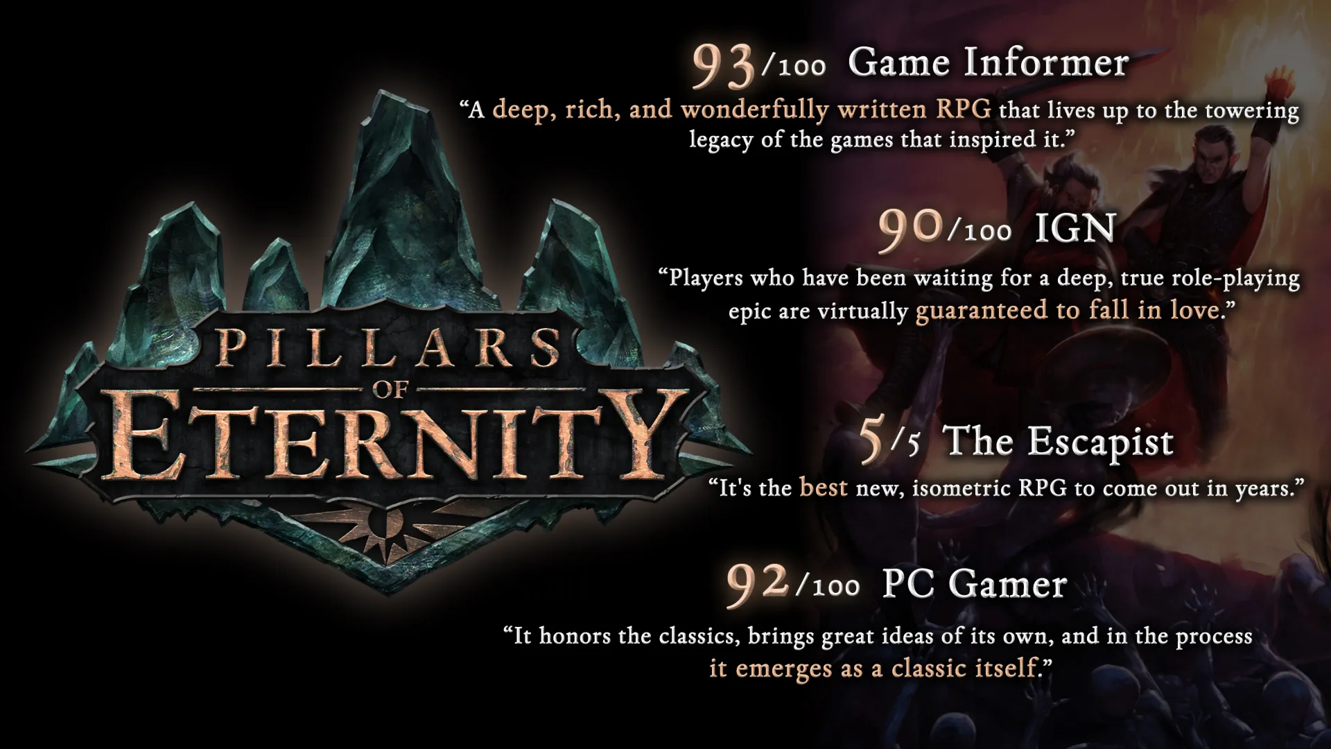 Pillars of Eternity - Definitive Edition / STEAM GIFT / Выбор стран - irongamers.ru