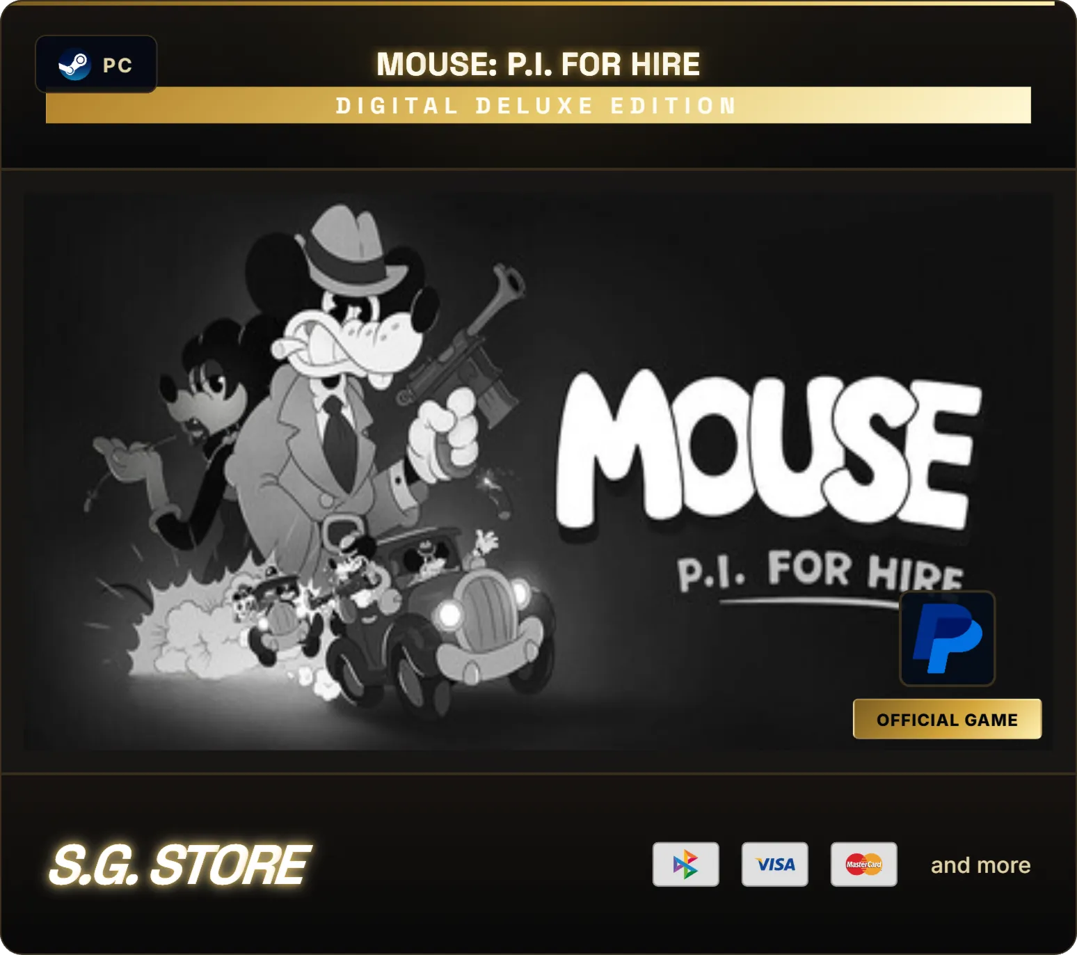 ❤ ️ MOUSE: P.I. For Hire Digital Deluxe Edition Auto Delivery Steam Offline