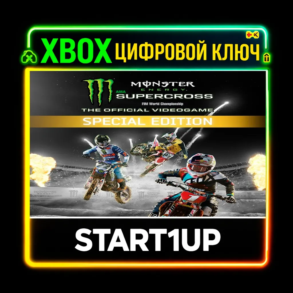 Monster Energy Supercross - Special Edition XBOX ONE/ X|S/ КЛЮЧ - irongamers.ru