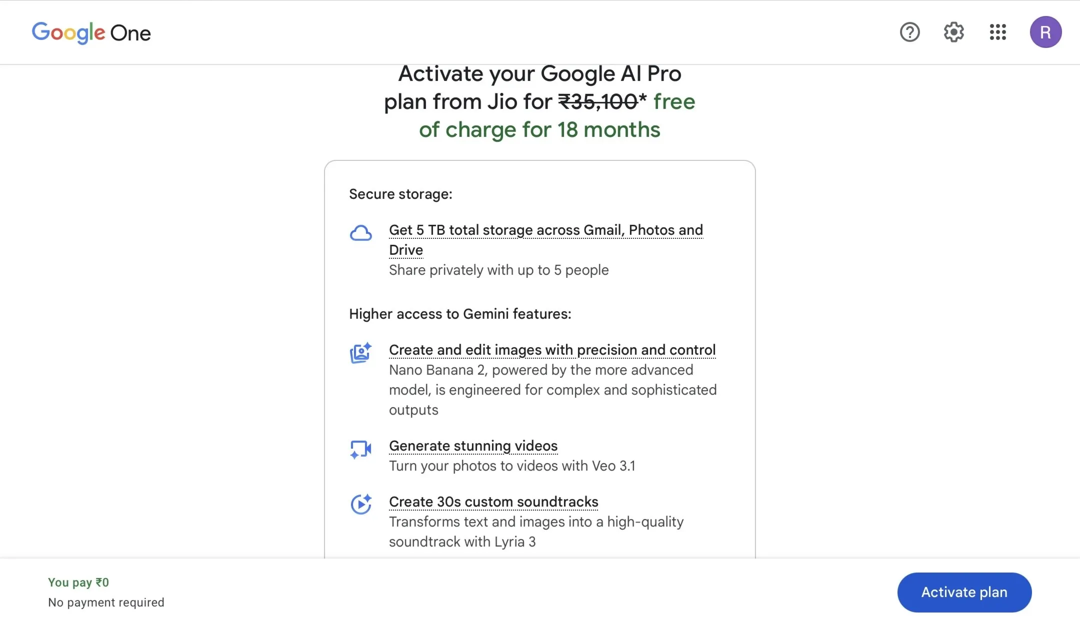 24/7 | Мгновенный | Google AI Pro (6 месяцев) На вашей почте | Gemini 3.1 Pro ,5ТБ - irongamers.ru