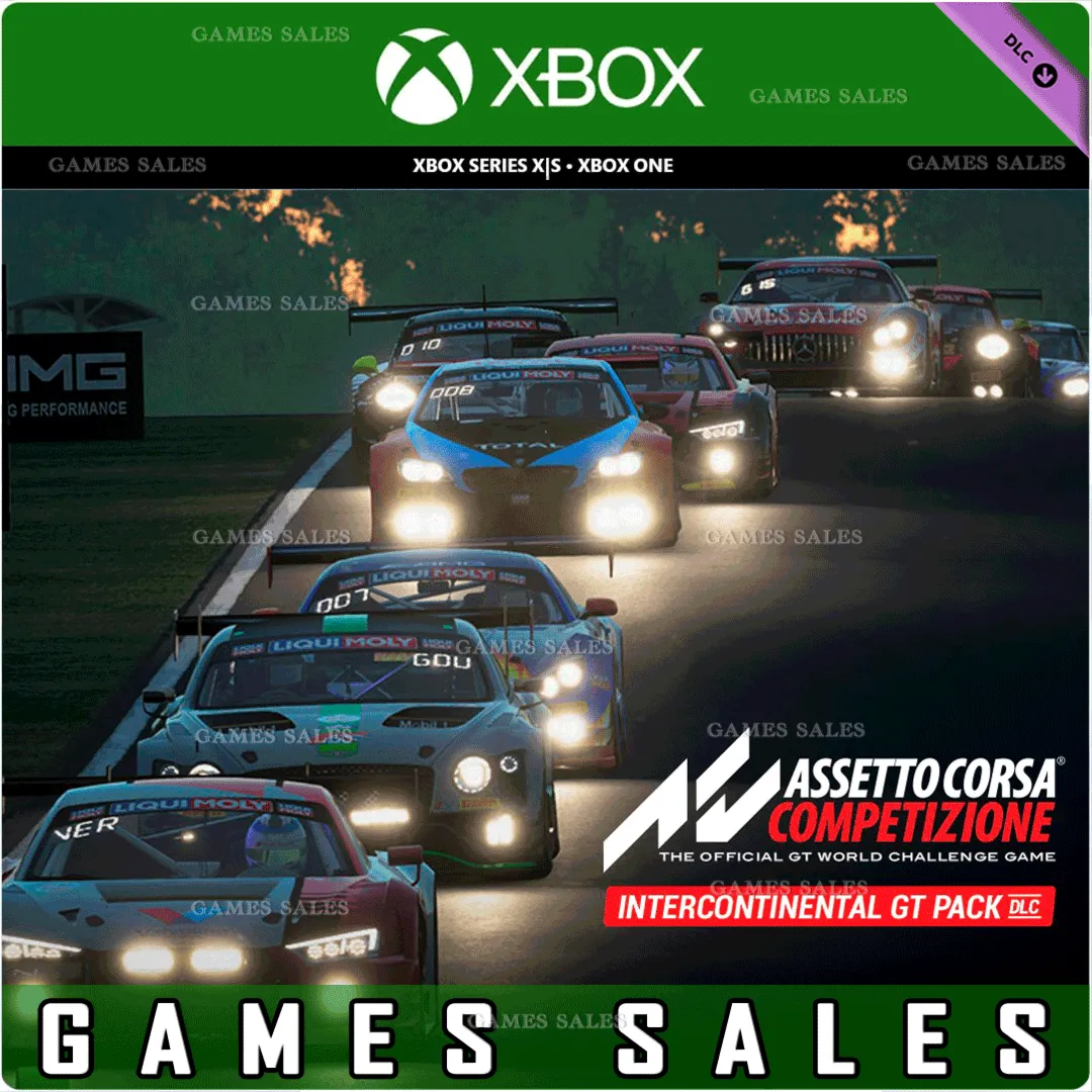 ASSETTO CORSA COMPETIZIONE INTERCONTINENTAL GT PACK DLC XBOX ONE|XS КЛЮЧ - irongamers.ru