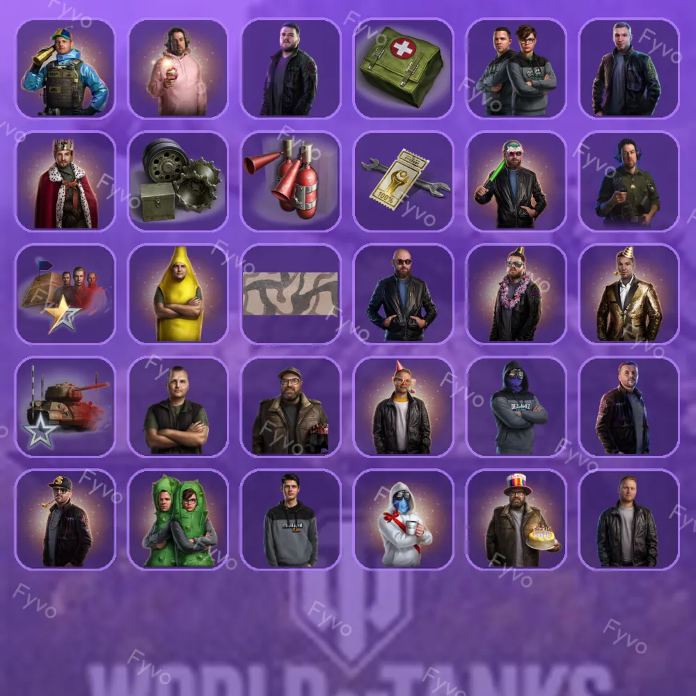 World of Tanks Твич Дропс 153 Предмета Twitch Drops