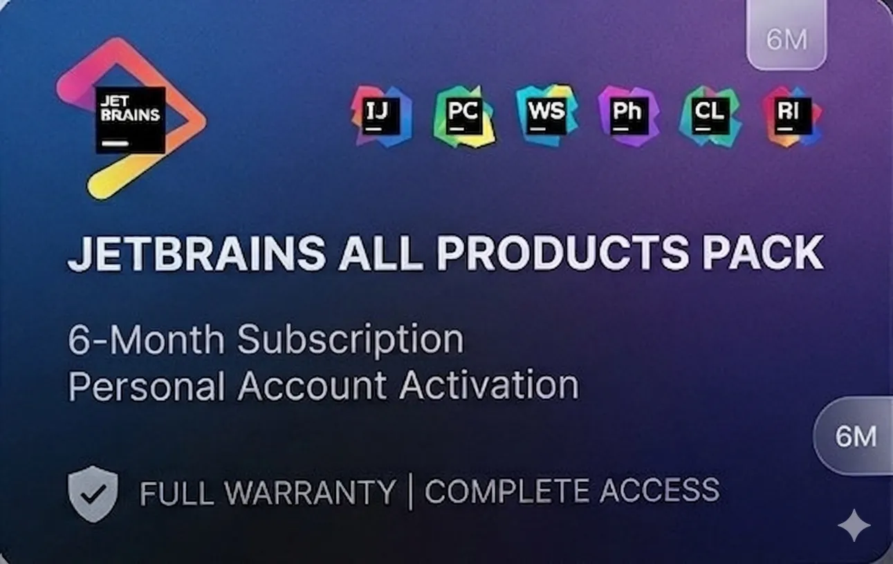 JetBrains All Products Pack — 6 месяцев | Полная гарантия