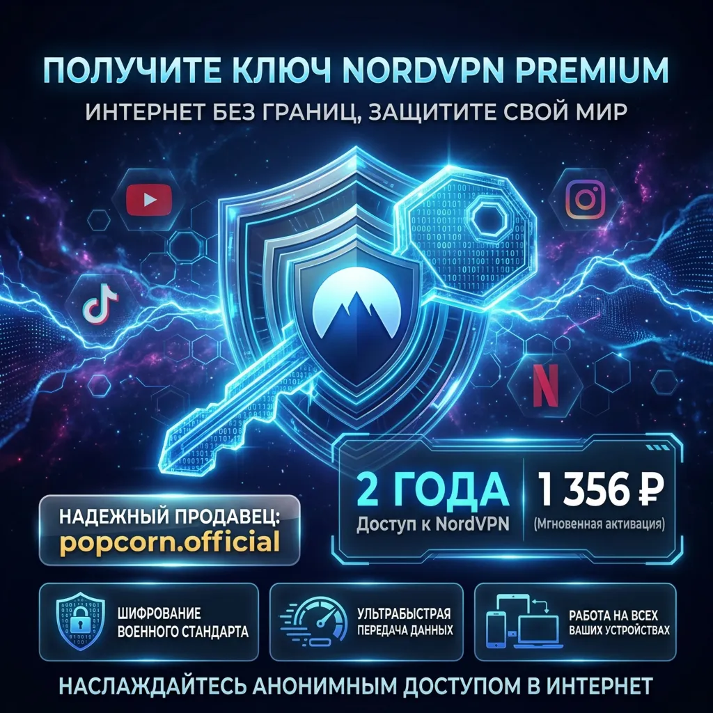 Nord Ключ 2 Года | Автодоставка | Активация на Вашем Аккаунте