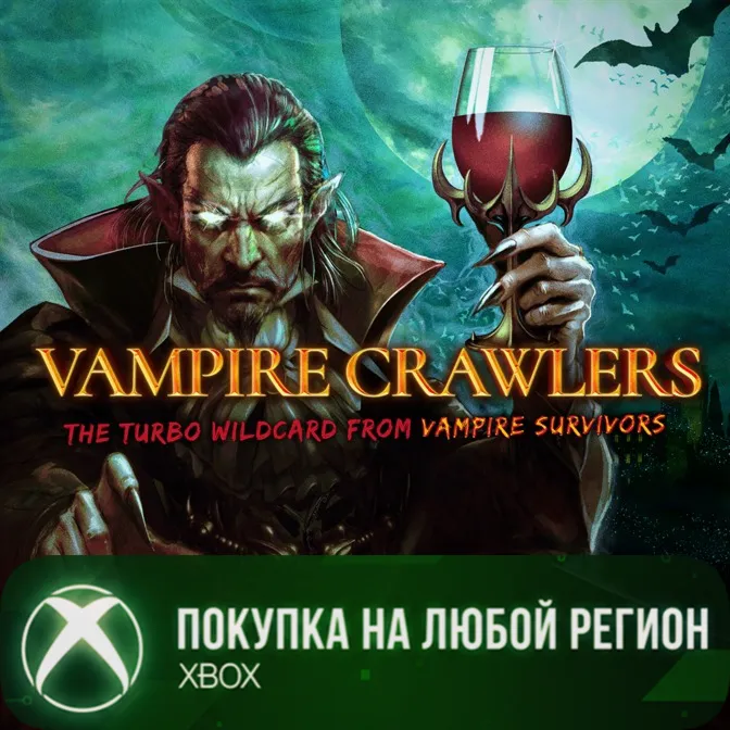 Vampire Crawlers: The Turbo Wildcard from Vampire Survivors XBOX На Любой Регион