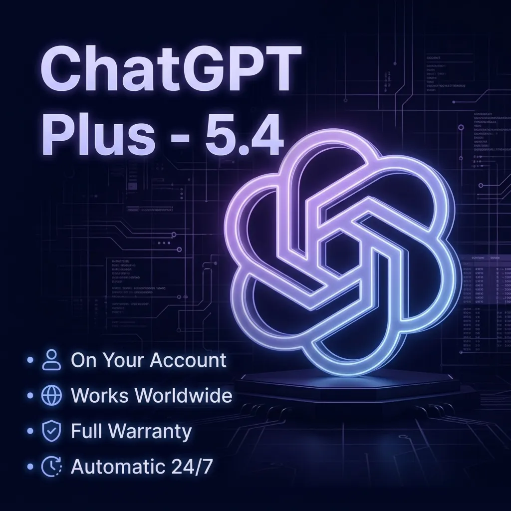 ChatGPT Plus - Codex Plus - 1 месяц - Личный аккаунт - Полная гарантия - irongamers.ru