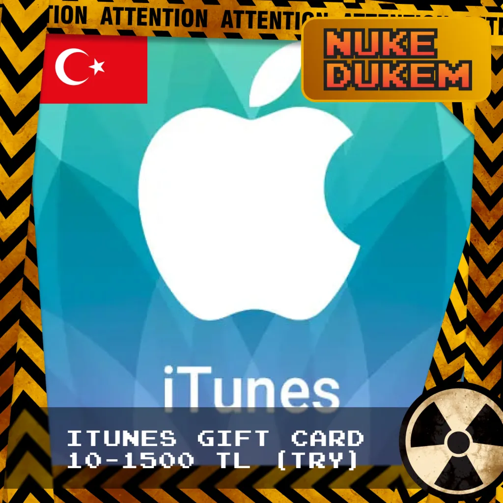 ТУРЦИЯ 💎 Карта пополнения Apple iTunes 10-1500 TL💸 