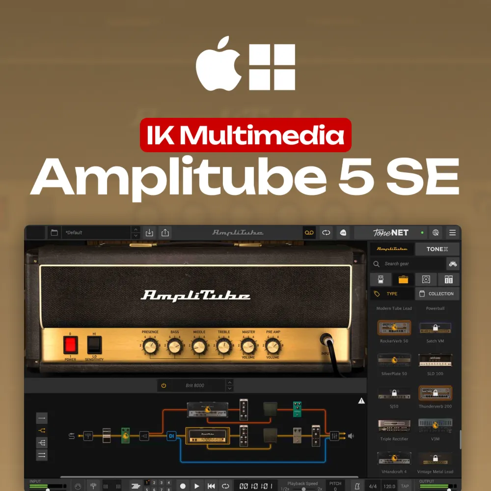 AmpliTube 5 [КЛЮЧ АКТИВАЦИИ] Автовыдача 24/7