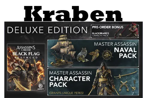 Assassin's Creed Black Flag Resynced Deluxe Edition steam Россия\МИР