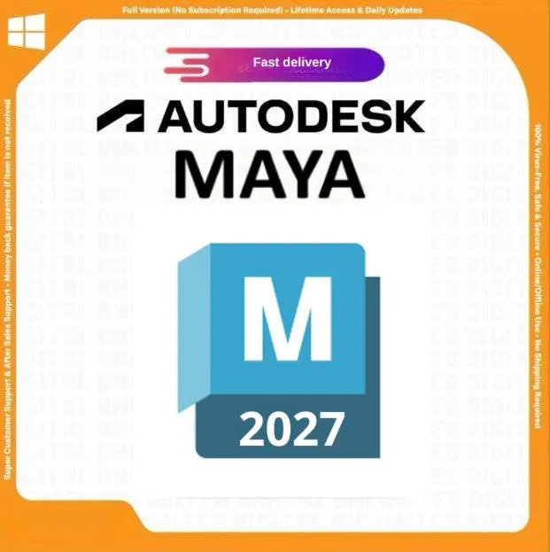 Autodesk Maya License Key 6 Months | 2027 / 2026 / 2025 / 2024 | Fast delivery