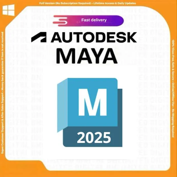 Autodesk Maya License Key 6 Months | 2027 / 2026 / 2025 / 2024 | Fast delivery