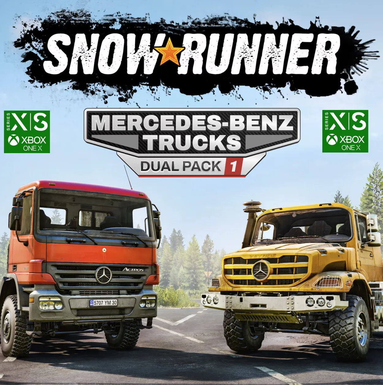 SnowRunner - Mercedes-Benz Trucks Dual Pack 1 XBOX Ключ Сразу - irongamers.ru