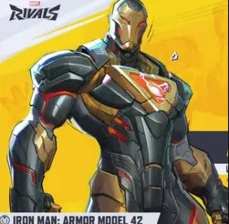 Marvel Rivals - Iron Man Model 42 Костюм Скин Ключ - глобальный - ПК/XBOX/PS