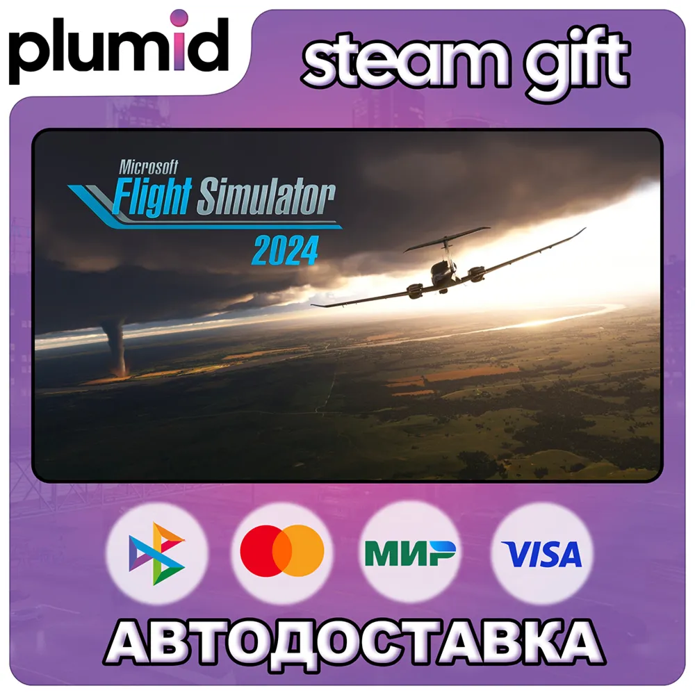 Microsoft Flight Simulator 2024 Standard Edition Steam Gift / Россия + МИР / АВТО - irongamers.ru