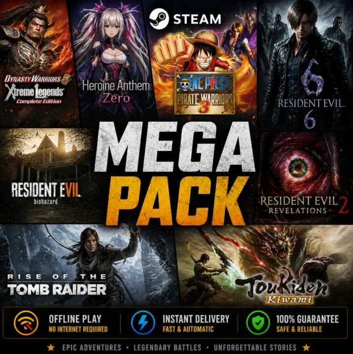 Toukiden: Kiwami ,Resident Evil 6,7+ игры / Steam / Оффлайн / Без Очереди