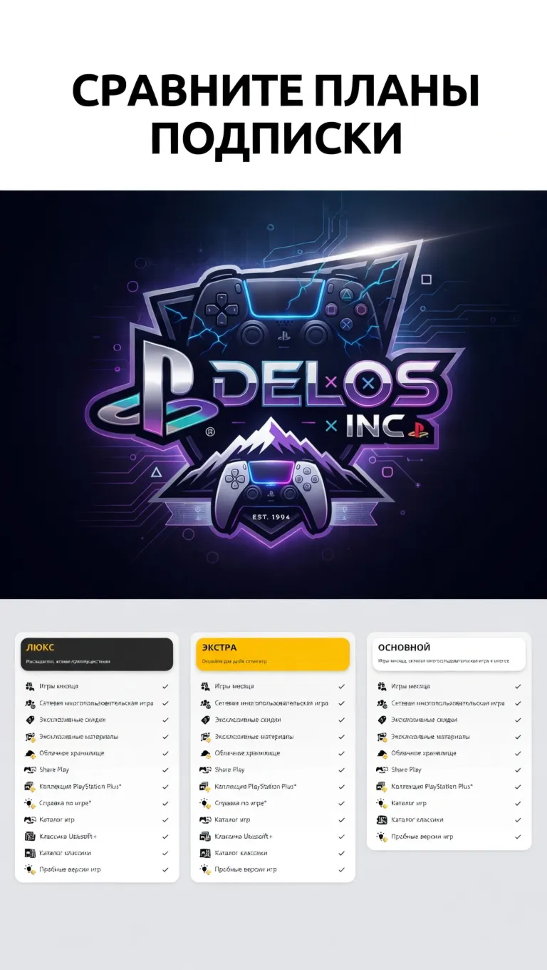 PlayStation PLUS 1/3/12 МЕСЯЦЕВ PS PLUS УКРАИНА - irongamers.ru
