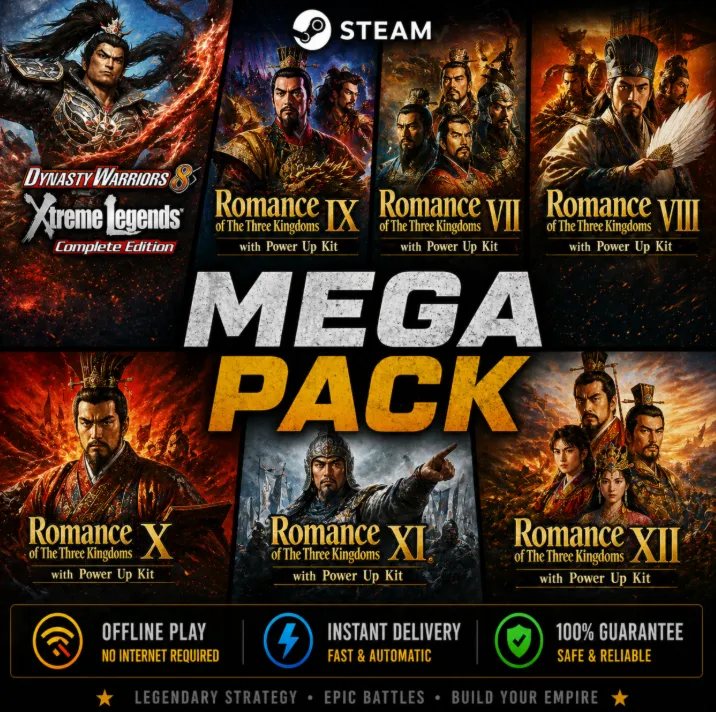 DYNASTY WARRIORS 8, Romance of the Three Kingdoms VII,VIII,IX,X,XI / Steam / Оффлайн - irongamers.ru