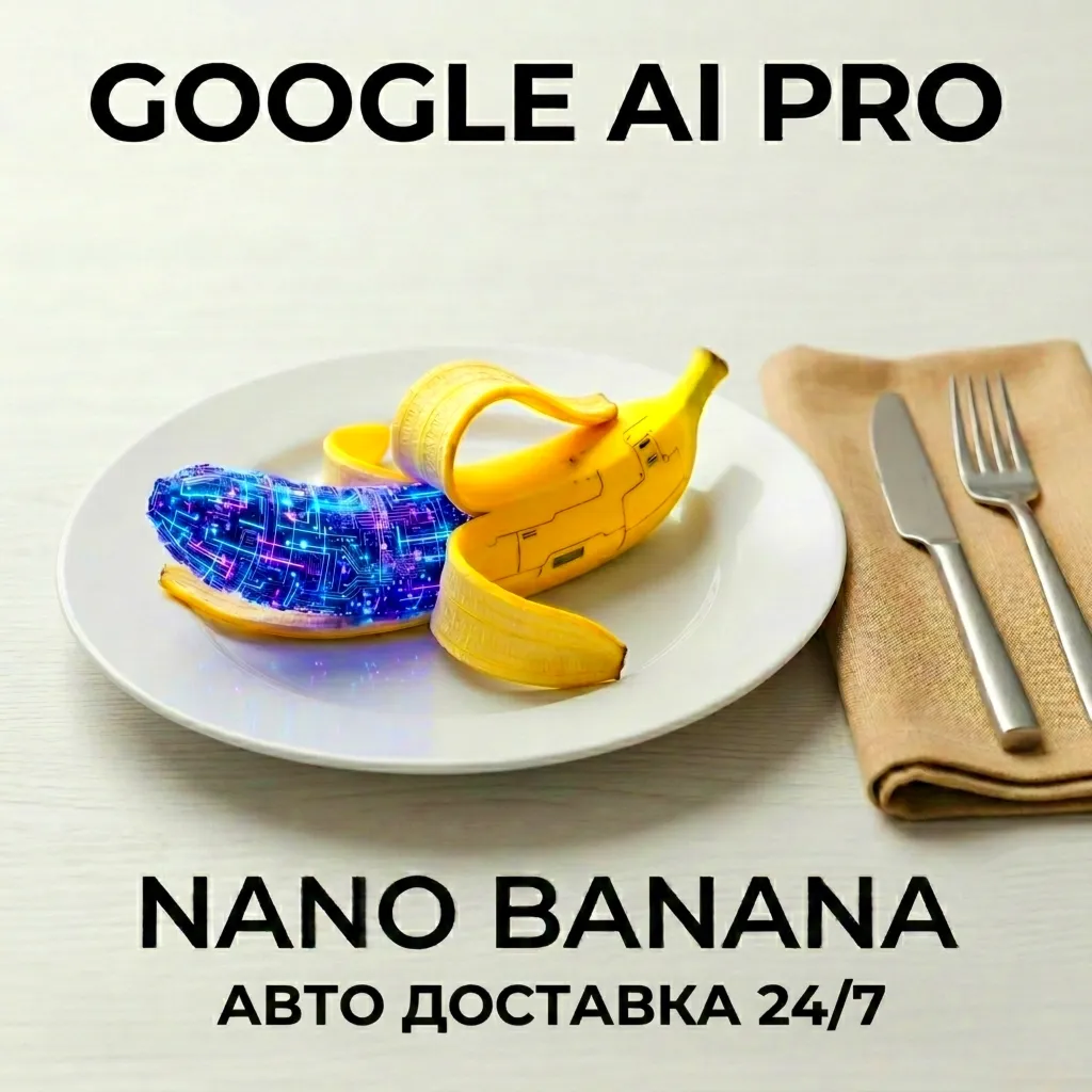 |NanoBanana | Google AI PRO | ЛИЧНЫЙ АККАУНТ | МГНОВЕННАЯ ДОСТАВКА 24/7 - irongamers.ru