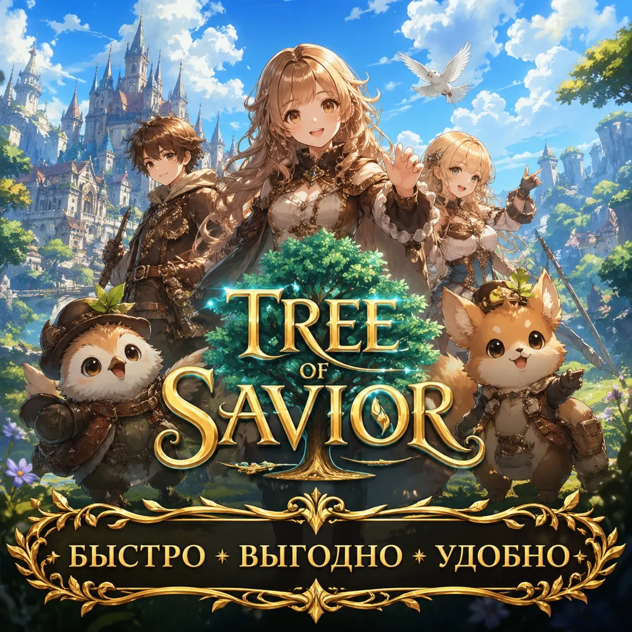 Tree of Savior Серебро БЫСТРАЯ ДОСТАВКА