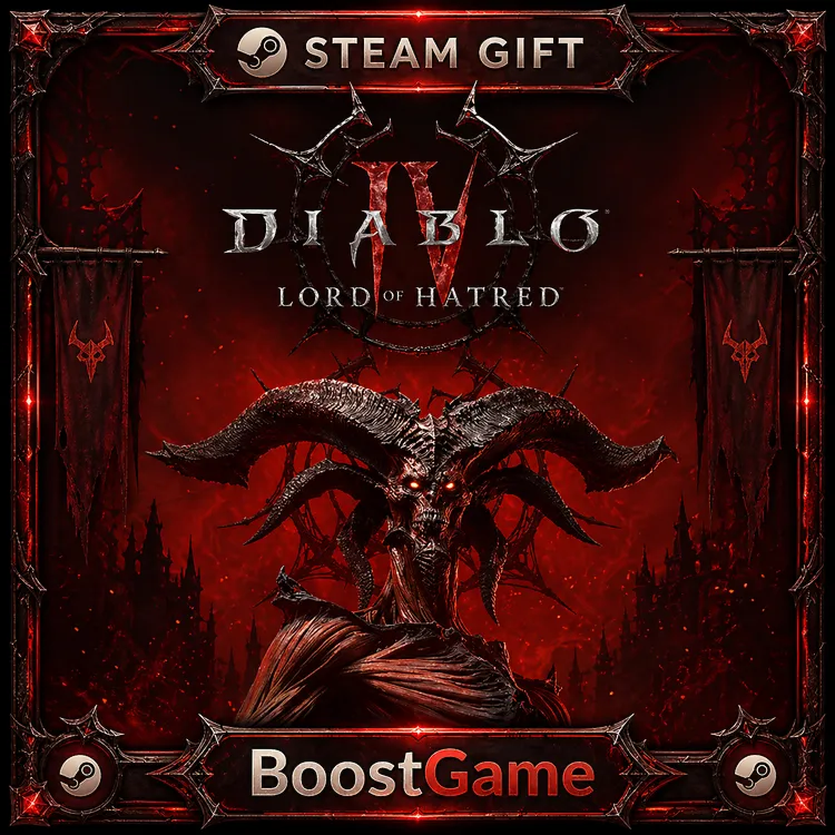 Diablo IV: Lord of Hatred Deluxe Edition・ВЫБОР РЕГИОНА・STEAM GIFT・