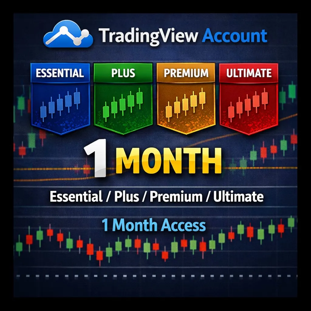 🎯 TradingView Аккаунт | Essential / Plus / Premium / Ultimate | 1 Месяц