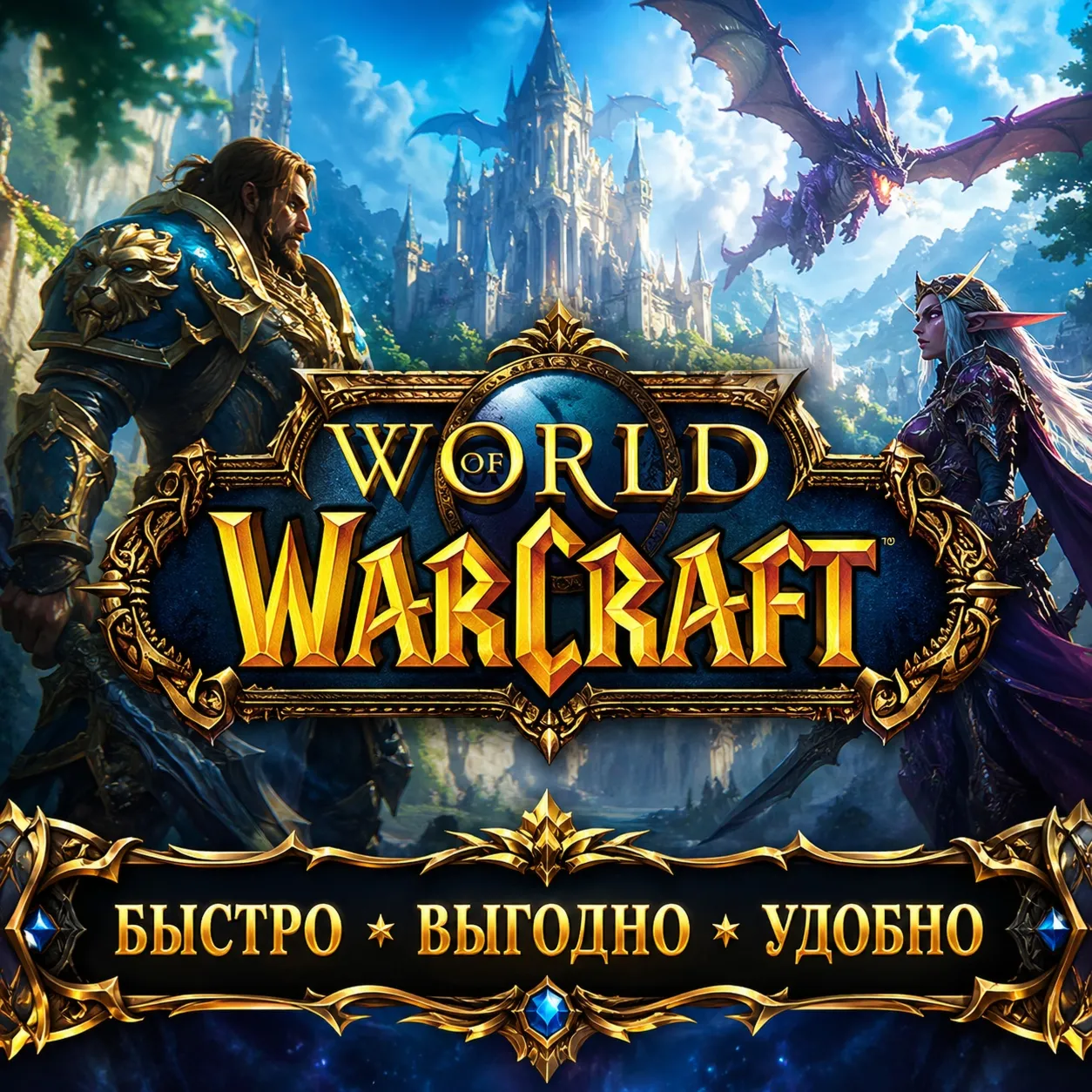 WOW RU сервера Золото БЫСТРАЯ ДОСТАВКА - irongamers.ru