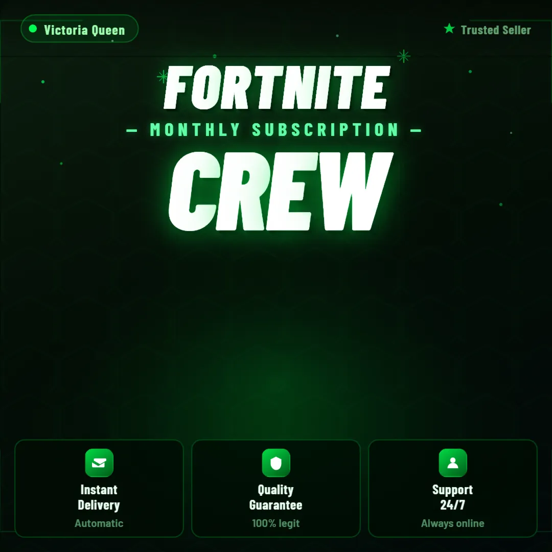 FORTNITE CREW (Battle Pass + 1000 V-Bucks) - 1 МЕСЯЦ - irongamers.ru