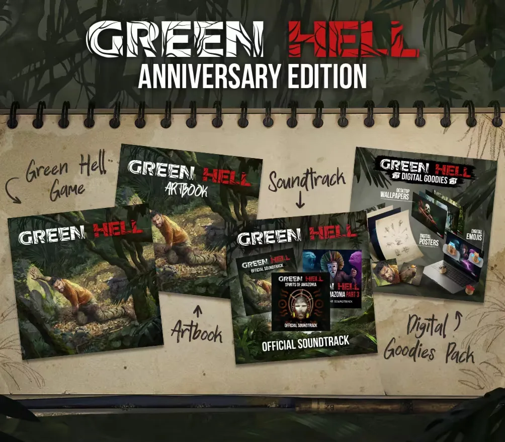 Green Hell - Anniversary Edition Steam key RU/CIS РФ Россия key СНГ стим ключ - irongamers.ru