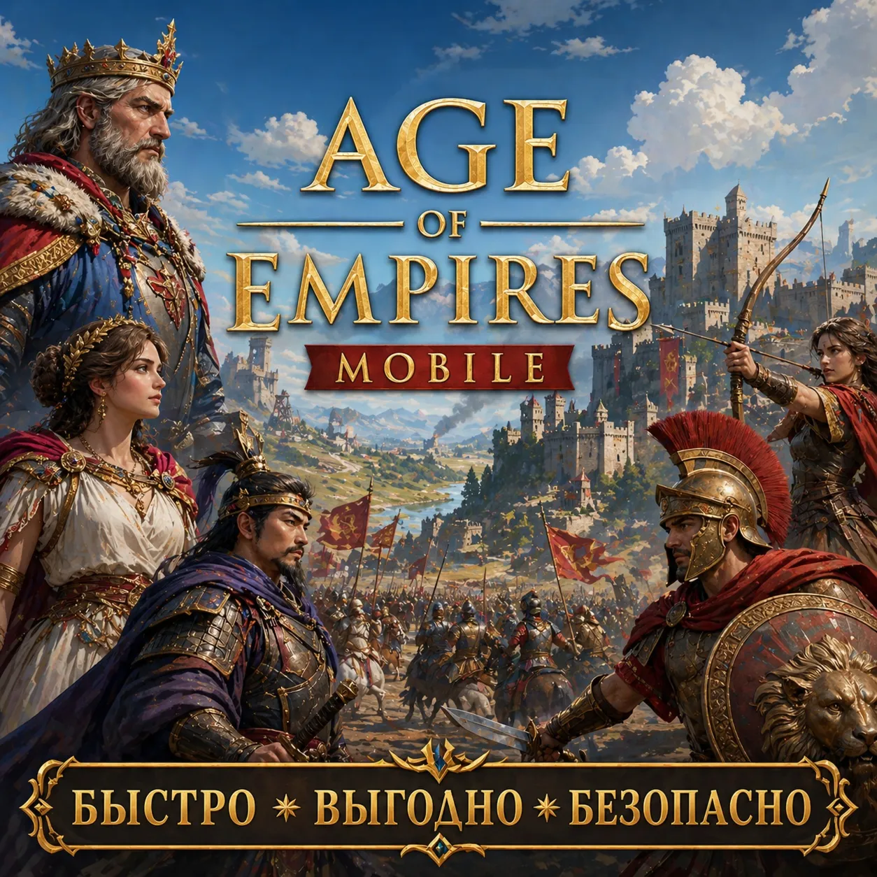 Age of Empires Mobile ID Empire Coins БЫСТРАЯ ДОСТАВКА - irongamers.ru