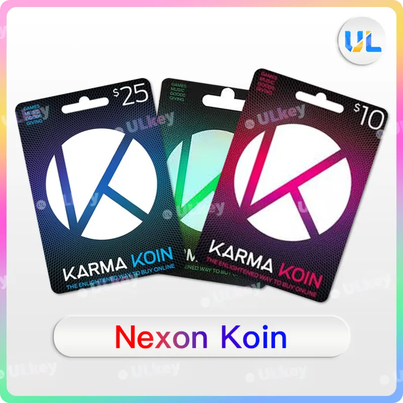 Nexon Game Card,Nexon Card/Karma Koin/POE/DFO Gift Card