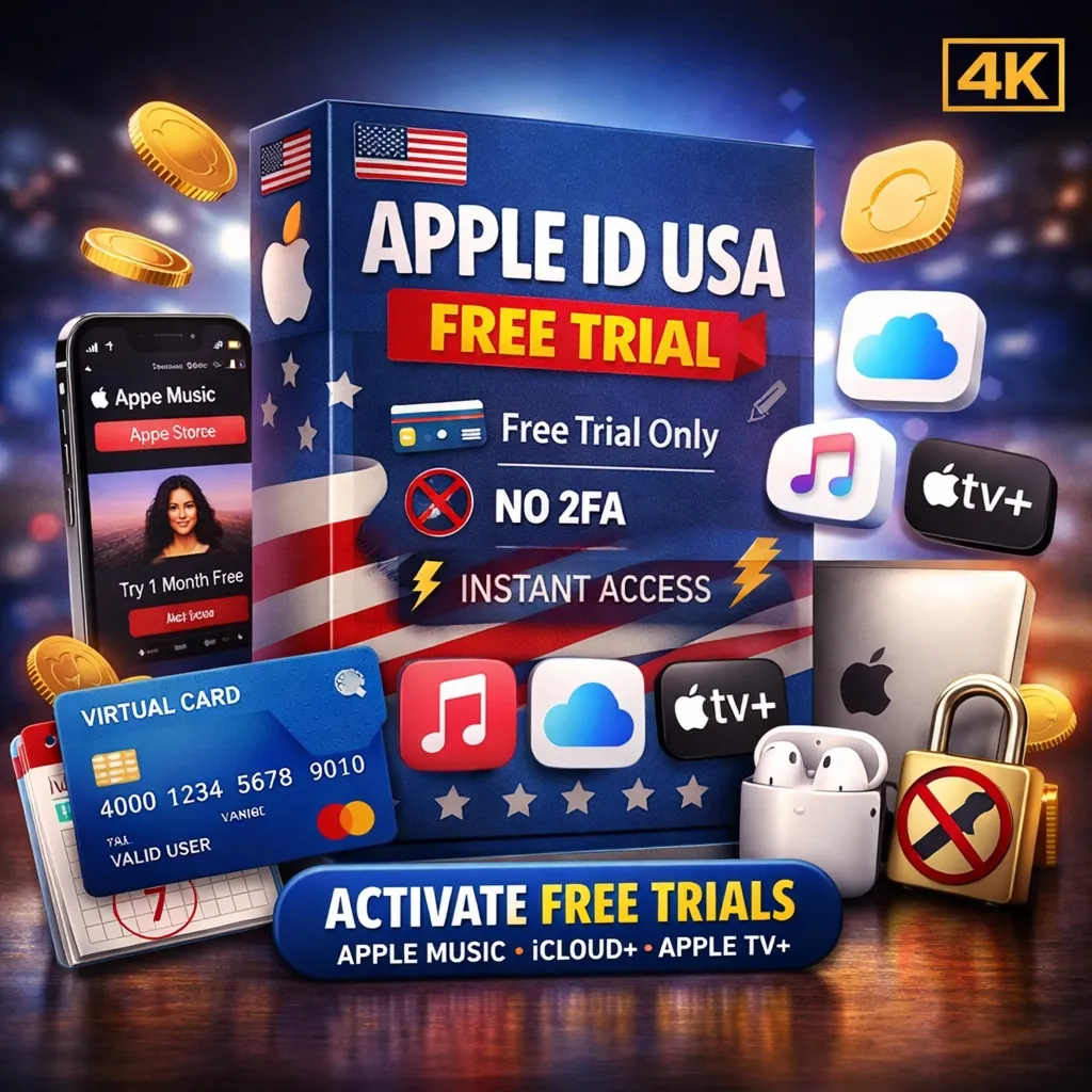 🔥 🇺 🇸 Apple ID USA + Payment 💳 | Полный доступ | 💥 Без 2FA | Мгновенная доставка ⚡ 