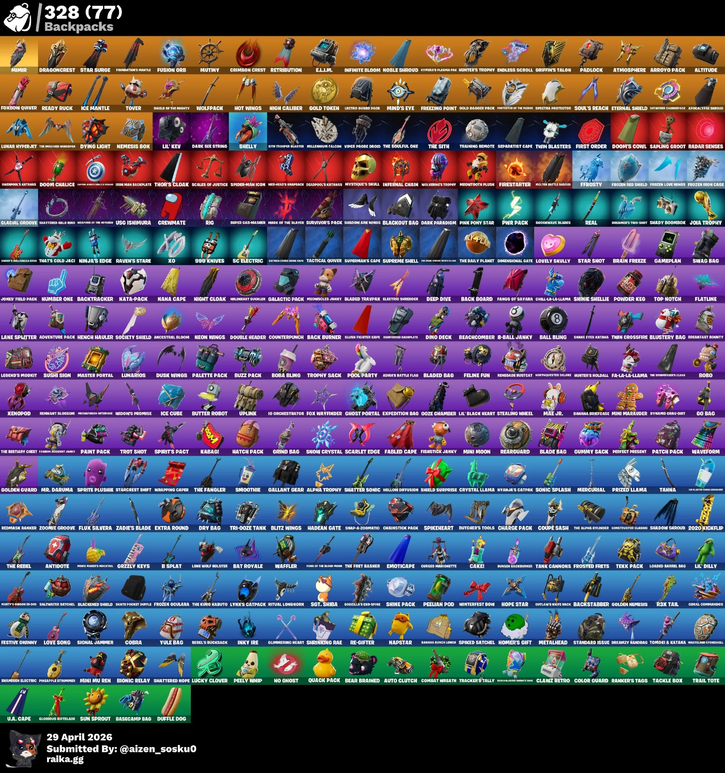 [PC/XBOX] LEVIATHAN Axe| +240 Skins, 250+ Pickaxes, 200+ Emotes | Full Access | Fast