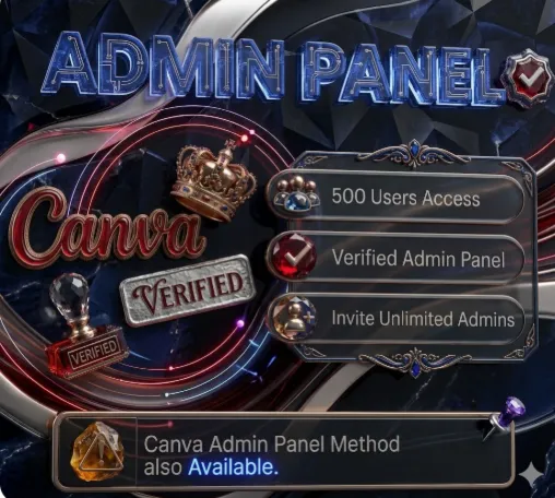 Canva Pro Panel 500 Users (Reseller Access)