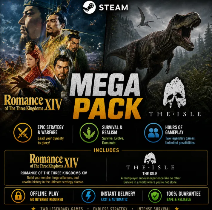 The Isle, ROMANCE OF THE THREE KINGDOMS XIV / Steam / Оффлайн / Без Очереди