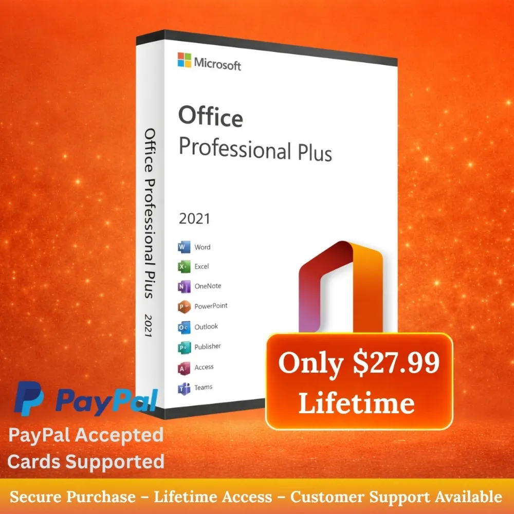 Ключ активации Office 2021 Pro Plus, пожизненная лицензия, мгновенная доставка. - irongamers.ru