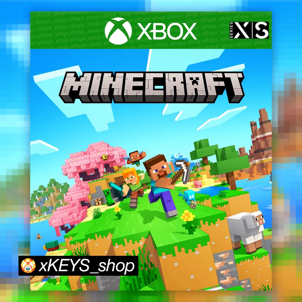 Minecraft XBOX SERIES X|S ИГРА КОД КЛЮЧ - irongamers.ru
