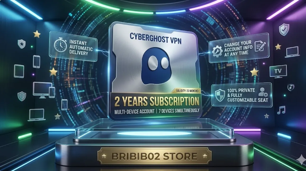CyberGhost  7 Devices, 1 Month - Multi Device Account
