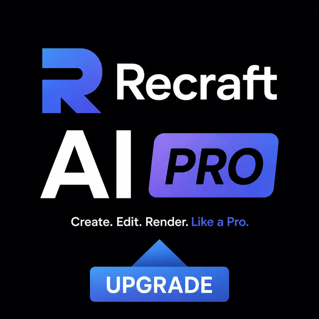 Recraft AI Pro 1-12M | ЛУЧШАЯ ЦЕНА, ПОЛНАЯ ГАРАНТИЯ