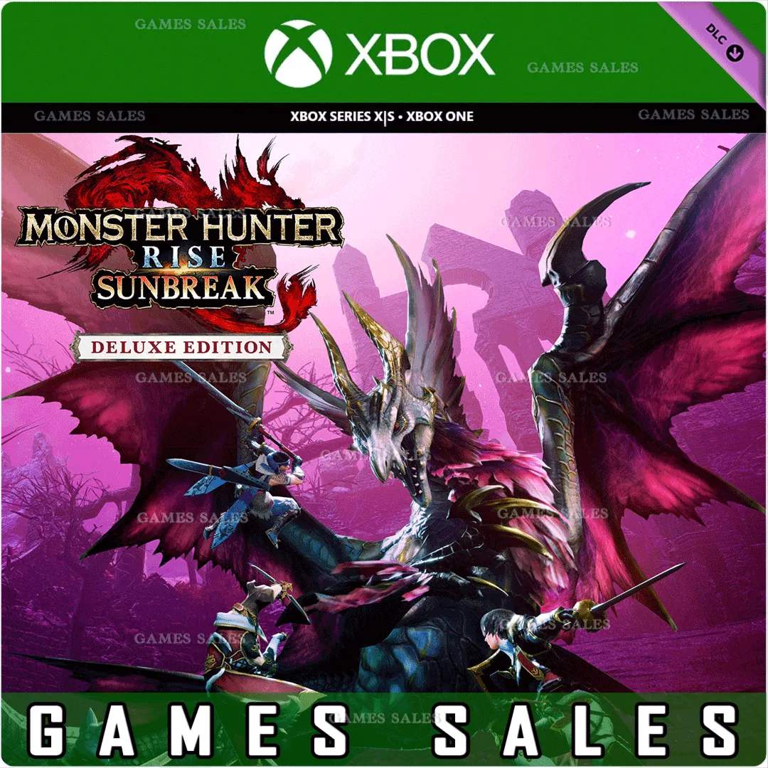 MONSTER HUNTER RISE: SUNBREAK DELUXE DLC XBOX КЛЮЧ - irongamers.ru