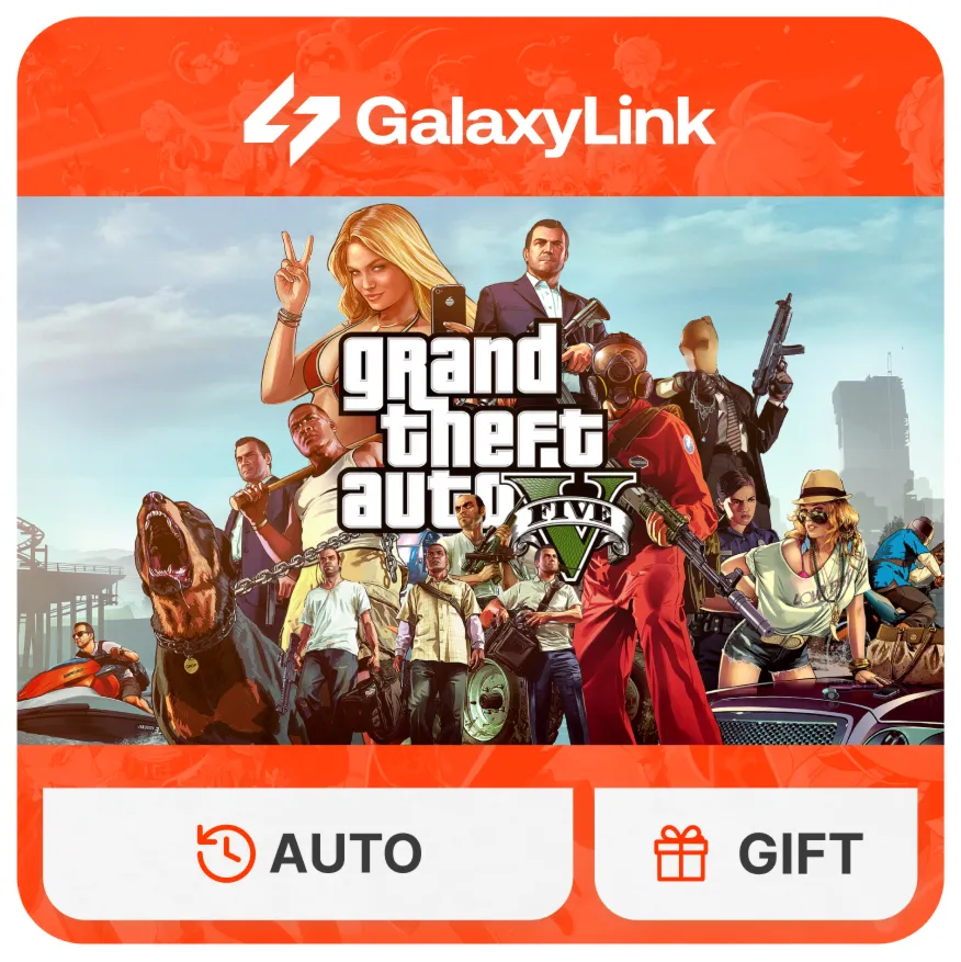Grand Theft Auto V | АВТО | ВЫБОР РЕГИОНА | STEAM ПОДАРОК