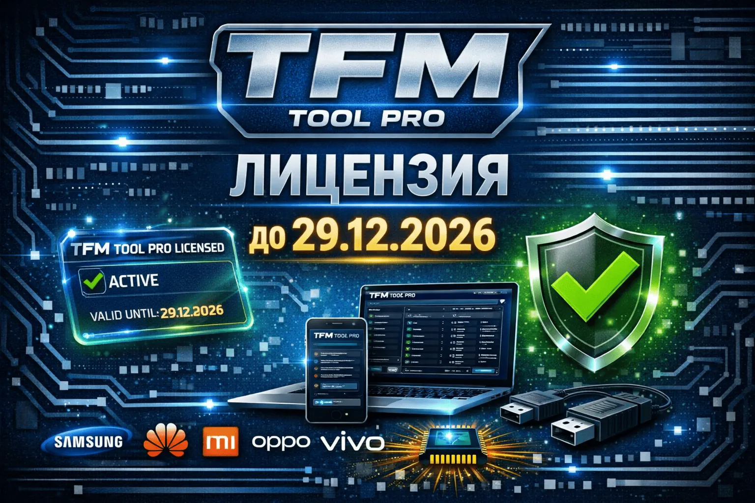 TFM Tool Pro - аккаунт лицензия до 29.12.2026
