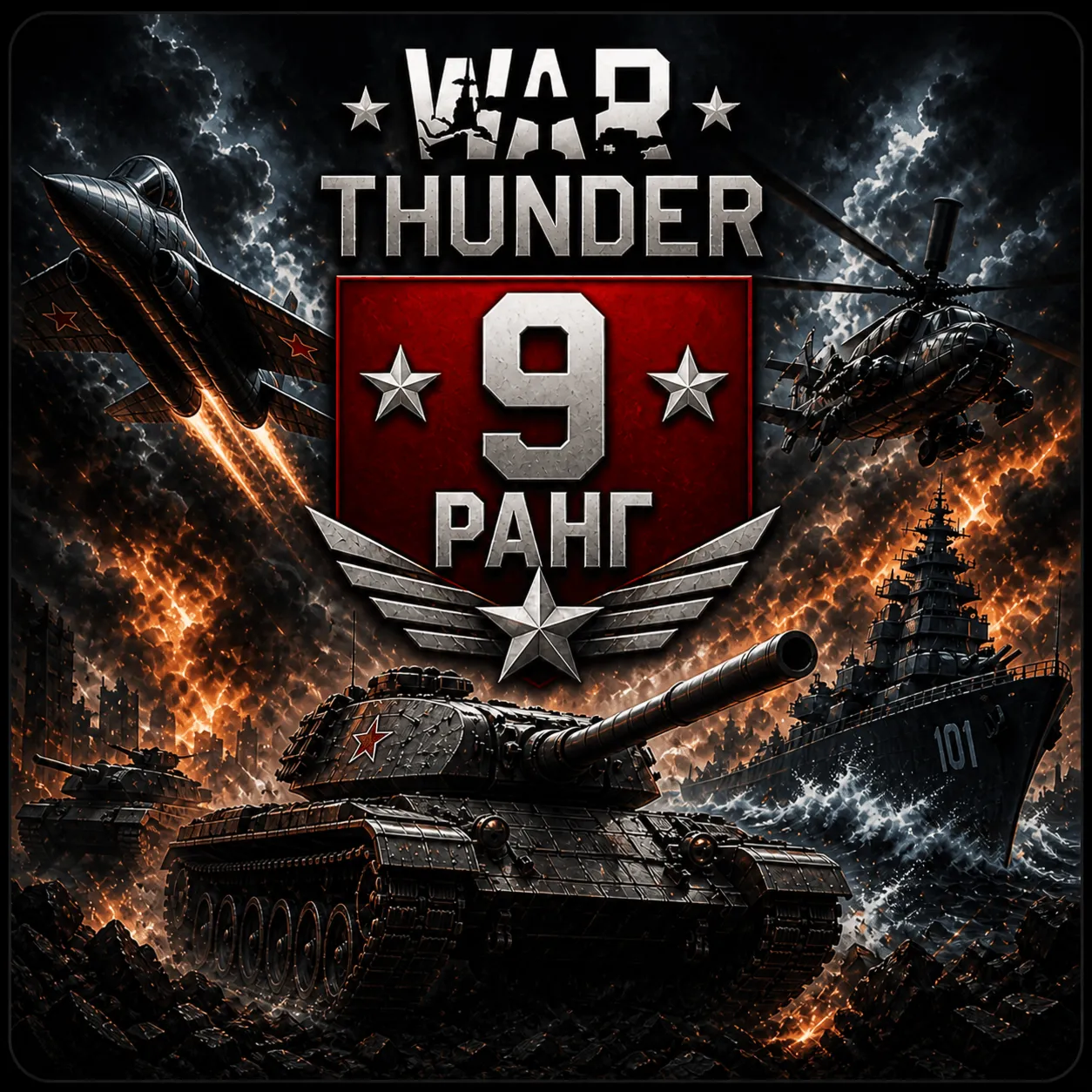 🎮 War Thunder | 9 Ранга Техника | Гарантия 🎮 | WarThunder
