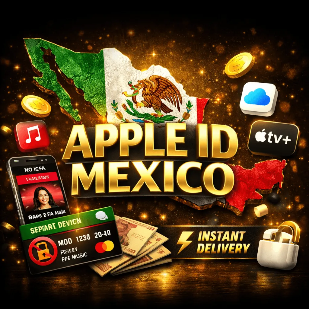 🇲 🇽 💎 Apple ID Мексика🇲 🇽 💎 🇲 🇽 🔐 Эксклюзивный аккаунт✨ Полный доступ💥 Без 2FA 💯 🚀 
